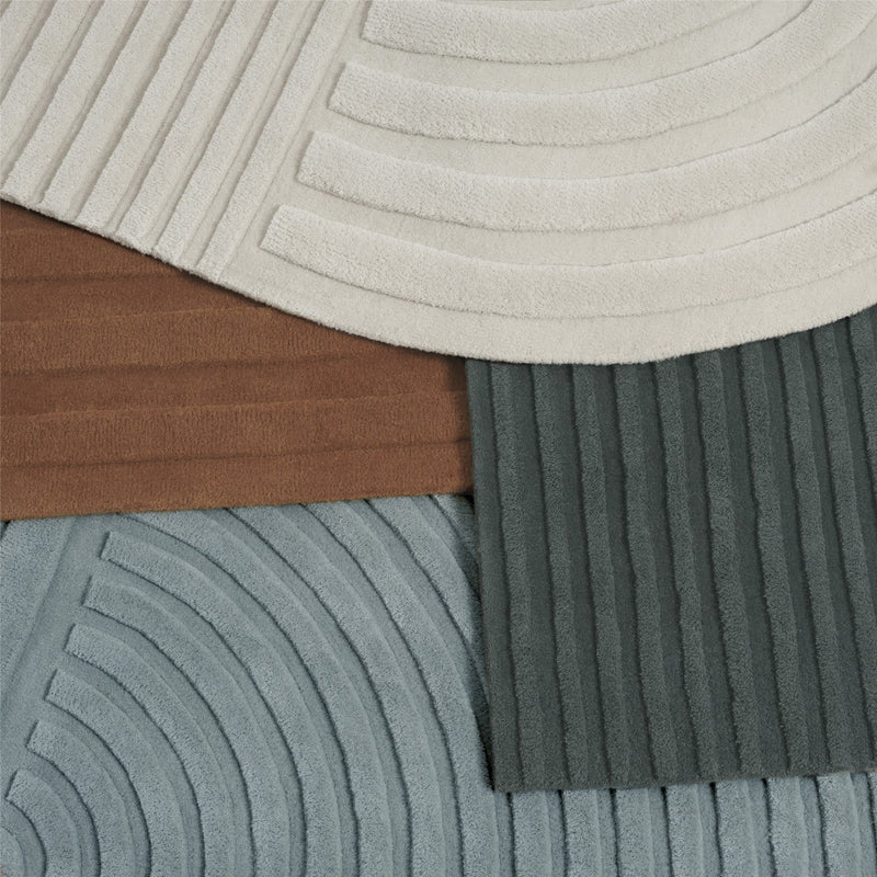 Relevo Rug - Muuto - Rugs - Large - Burnt Orange - HORNE