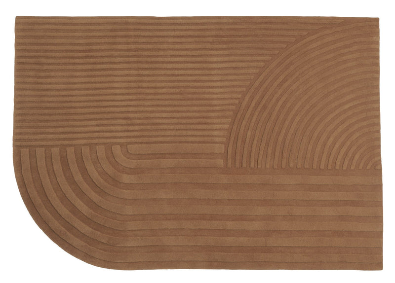 Relevo Rug - Muuto - Rugs - Large - Burnt Orange - HORNE