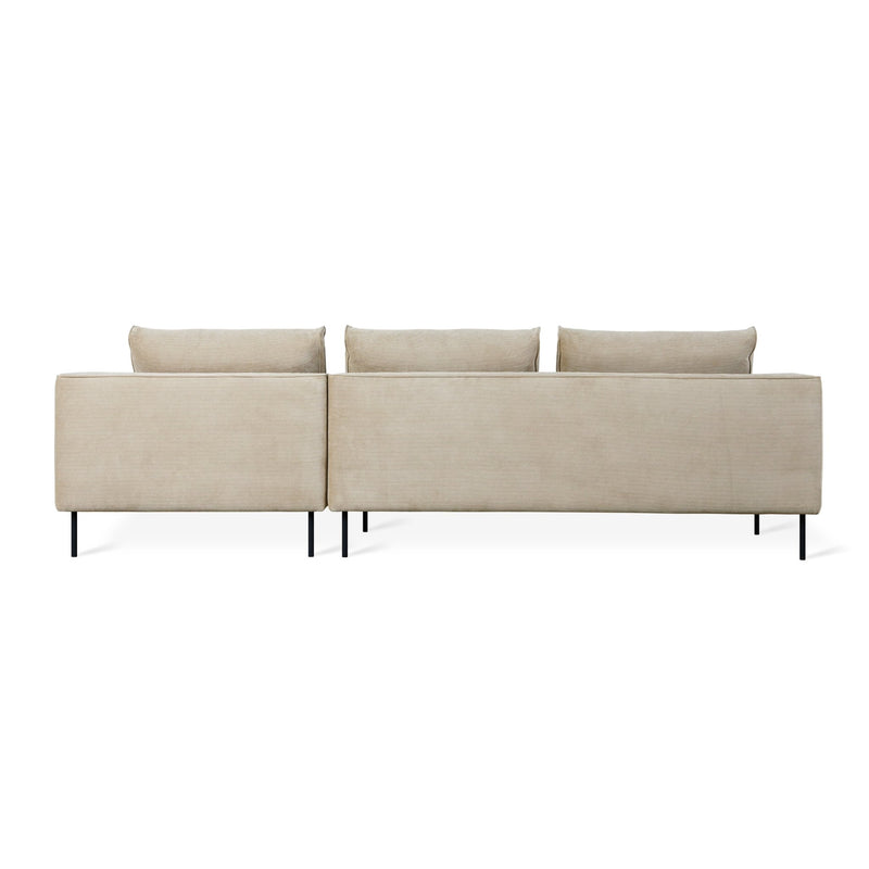 Renfrew Sectional - Gus* Modern - Sofas - Right Facing - Merino Cream - HORNE