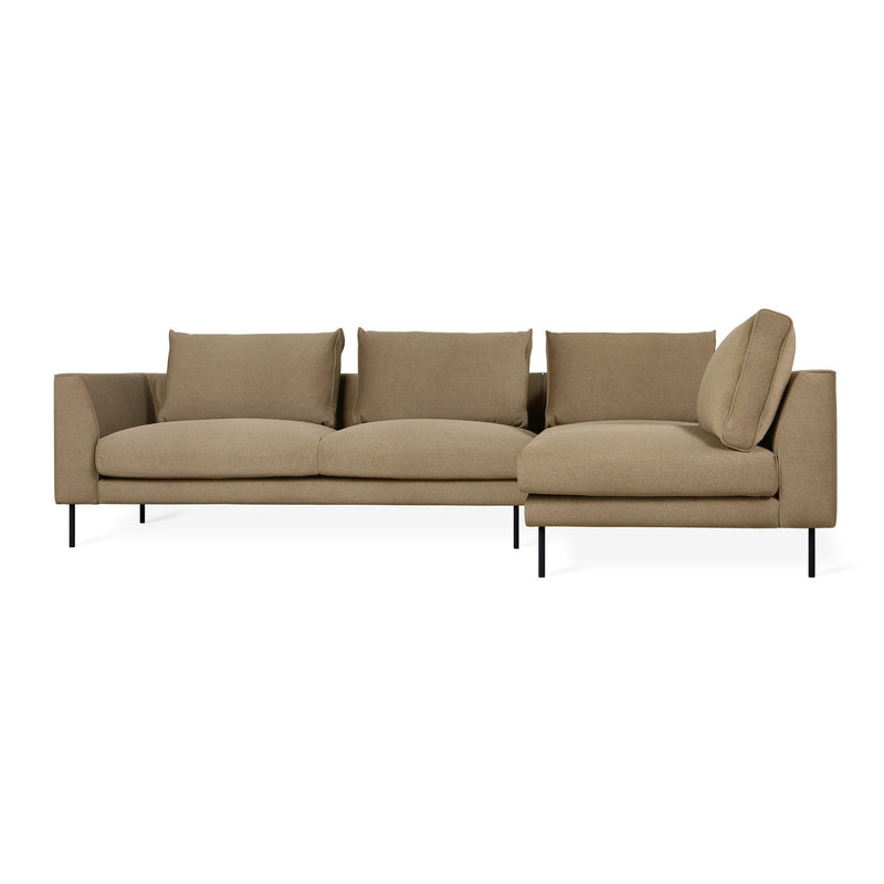 Renfrew Sectional - Gus* Modern - Sofas - Right Facing - Merino Cream - HORNE