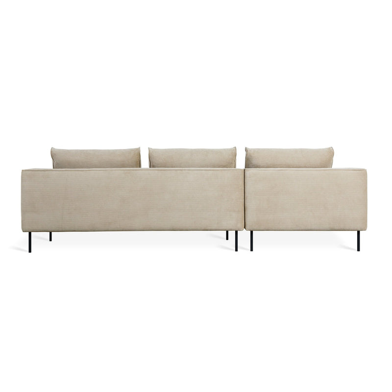 Renfrew Sectional - Gus* Modern - Sofas - Right Facing - Merino Cream - HORNE