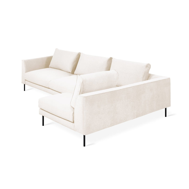Renfrew Sectional - Gus* Modern - Sofas - Right Facing - Merino Cream - HORNE