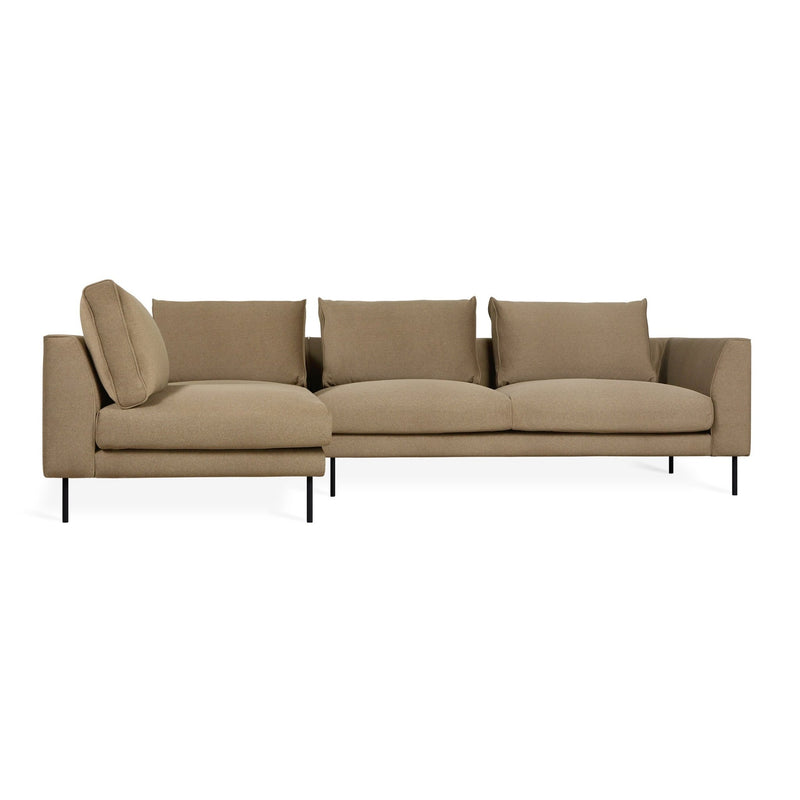 Renfrew Sectional - Gus* Modern - Sofas - Right Facing - Merino Cream - HORNE