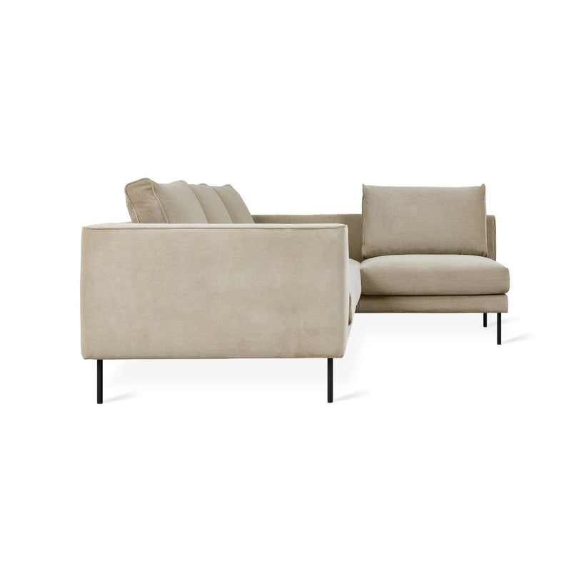 Renfrew Sectional - Gus* Modern - Sofas - Right Facing - Merino Cream - HORNE