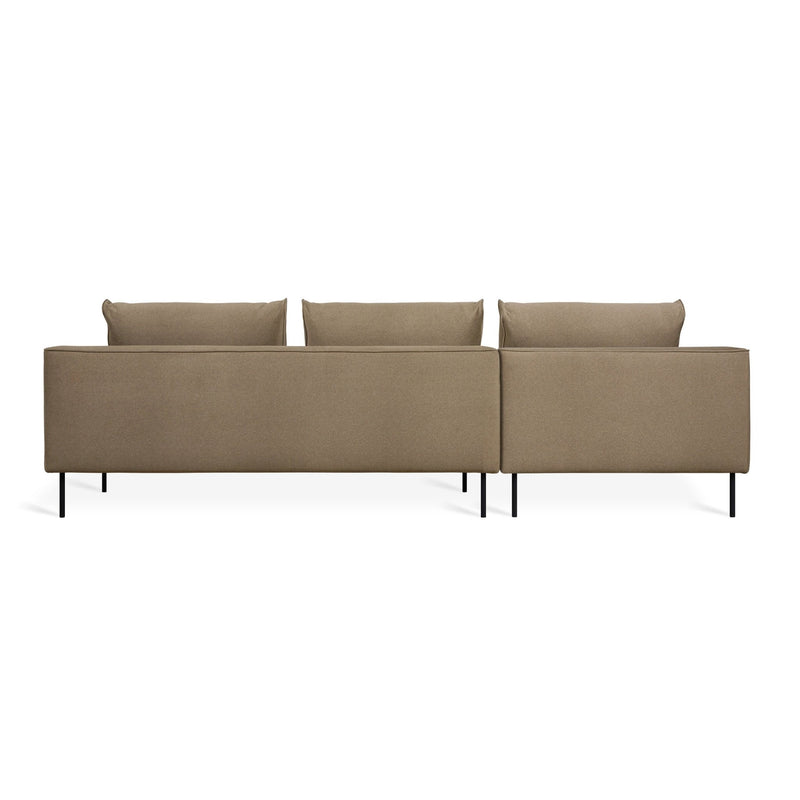 Renfrew Sectional - Gus* Modern - Sofas - Right Facing - Merino Cream - HORNE