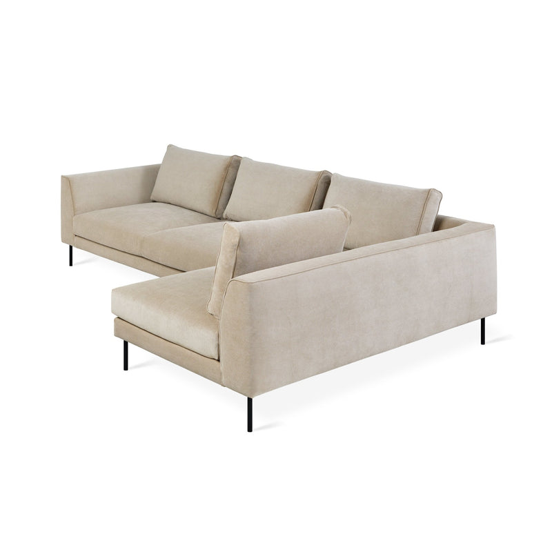 Renfrew Sectional - Gus* Modern - Sofas - Right Facing - Merino Cream - HORNE