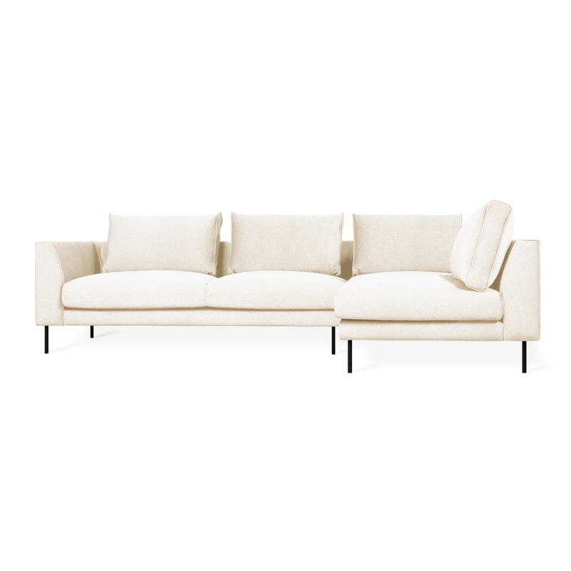 Renfrew Sectional - Gus* Modern - Sofas - Right Facing - Merino Cream - HORNE