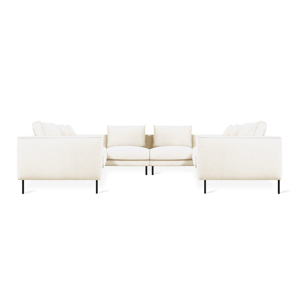 Renfrew U - Shaped Sectional - Gus* Modern - Sofas - Merino Cream - HORNE