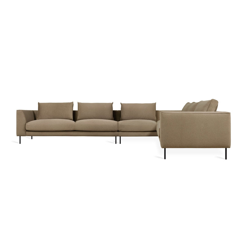 Renfrew XL Sectional - Gus* Modern - Sofas - Right Facing - Merino Cream - HORNE