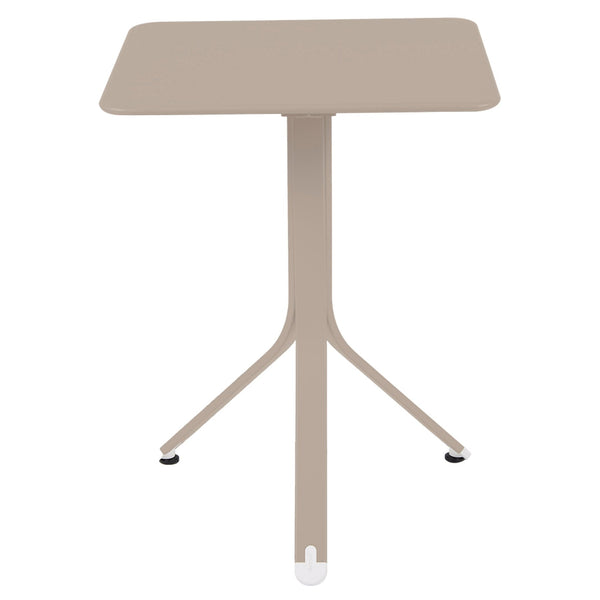 Resto Table 22.5" x 22.5" - Fermob - Outdoor Furniture - Nutmeg - HORNE