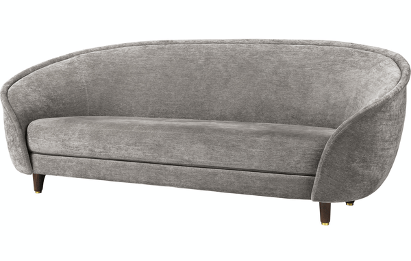 Revers Sofa - 84.7" L - Gubi - Sofas - American Oiled Walnut - Gabriel Tempt - 60152 - HORNE