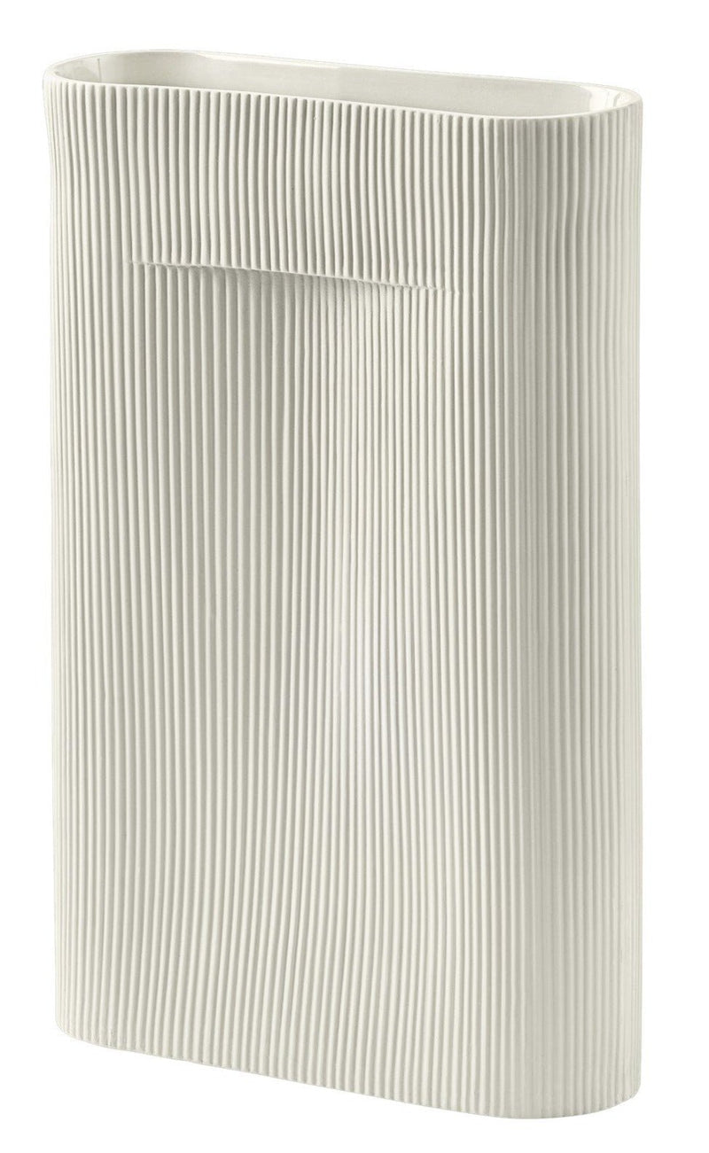 Ridge Vase - Muuto Vases - Small - Beige - HORNE