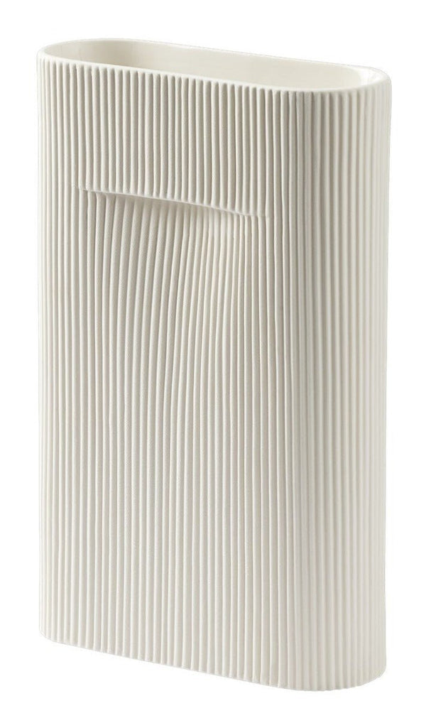 Ridge Vase - Muuto - Vases - Medium - Off - White - HORNE