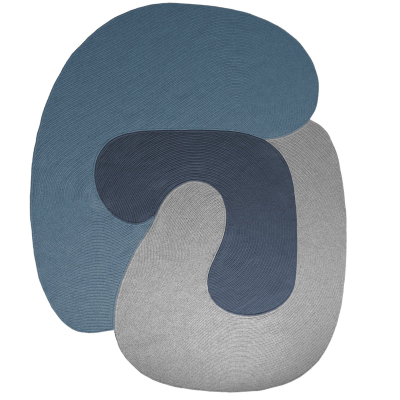 Riff Rug - 8 x 10 - Souda - Rugs - Light Grey - HORNE