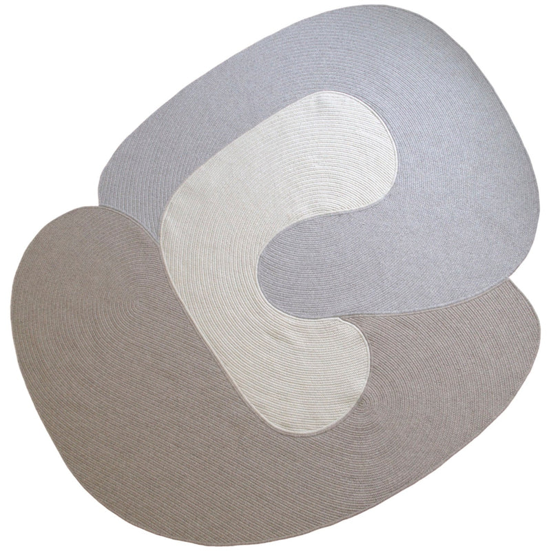 Riff Rug - 8 x 10 - Souda - Rugs - Light Grey - HORNE