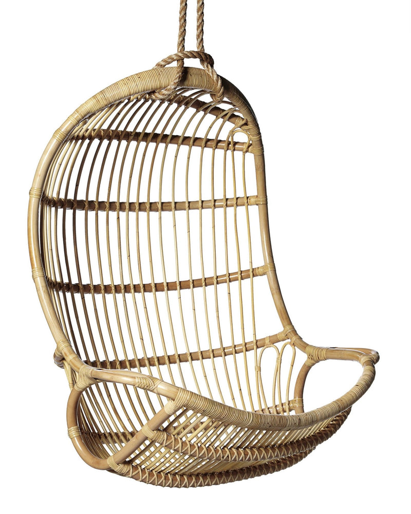 Riviera Hanging Chair - Sika Design - Chairs - White - HORNE