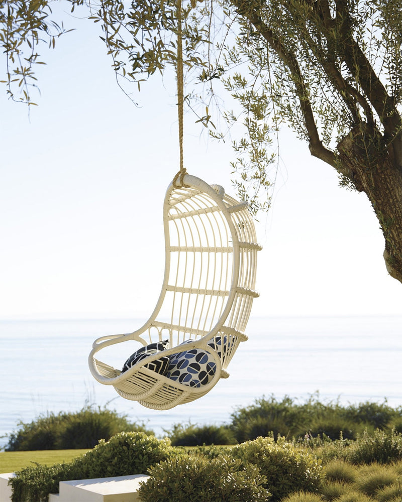 Riviera Hanging Chair - Sika Design - Chairs - White - HORNE