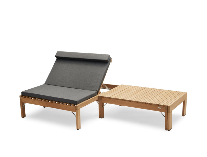 Riviera Lounge Cushion - Skagerak by Fritz Hansen - Outdoor Furniture - Charcoal - HORNE