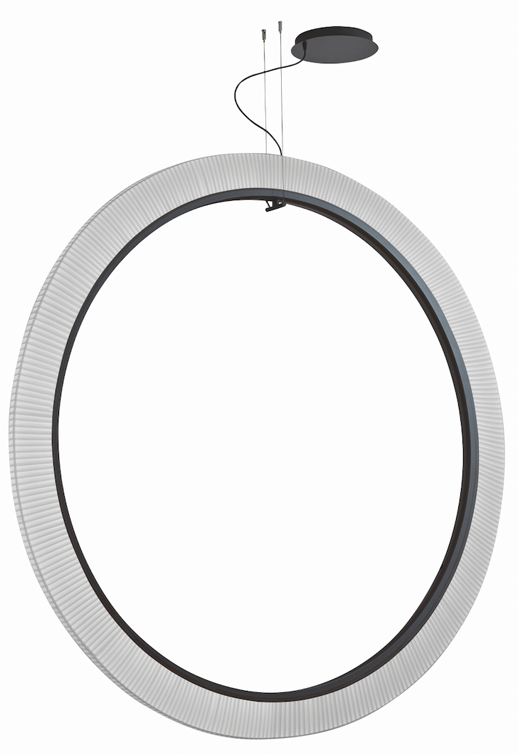 Roda S/200/V LED Dimmable Pendant - Bover - Pendants - Cream - Surface Canopy - HORNE