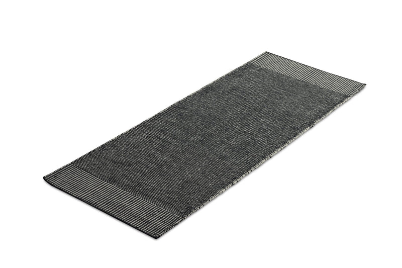 Rombo Runner Rug - Woud - Rugs - White/Moss Green - HORNE