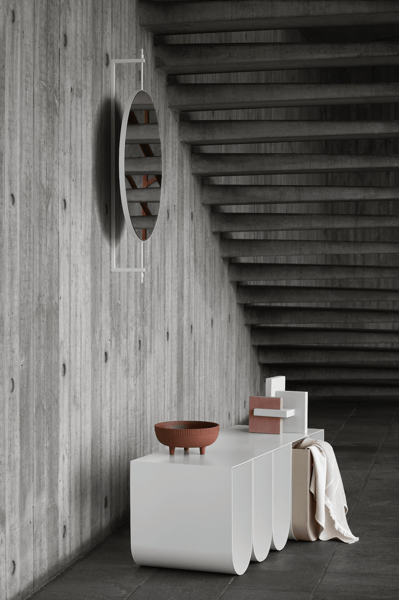 Rotating Mirror - Round - HORNE