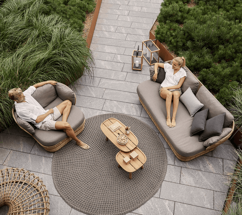 Royal Coffee Table - Cane Line - Coffee Tables - Square - HORNE