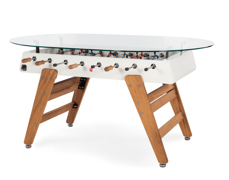 RS3 Wood Dining Table - RS Barcelona - Games + Recreation - Oval - White - HORNE