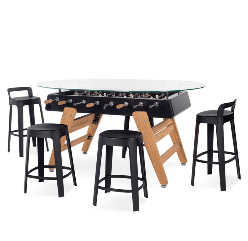 RS3 Wood Dining Table - RS Barcelona - Games + Recreation - Oval - White - HORNE