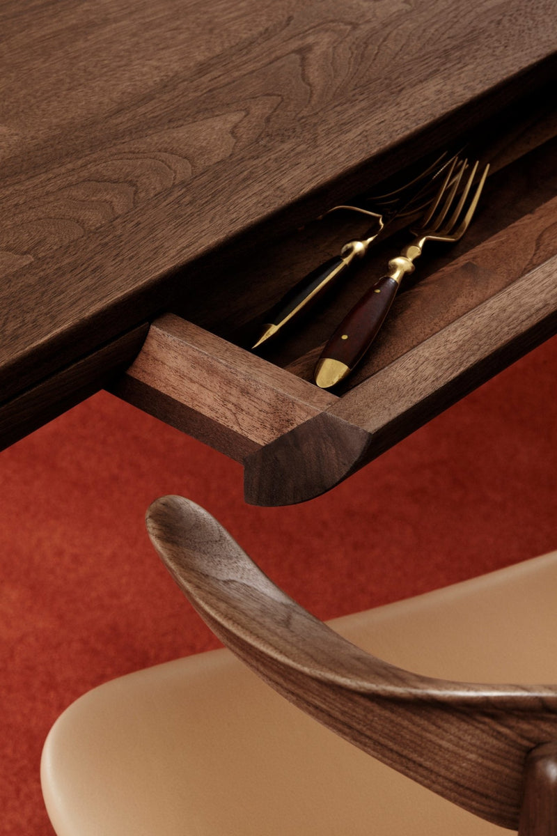 Rúna Dining Table - Warm Nordic - Tables - Oiled Walnut - HORNE