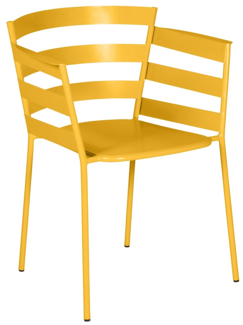 Rythmic Armchair - Set of 2 - Fermob - Outdoor Furniture - Black Cherry - HORNE