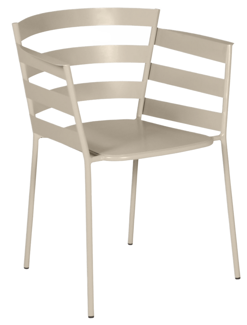 Rythmic Armchair - Set of 2 - Fermob - Outdoor Furniture - Black Cherry - HORNE