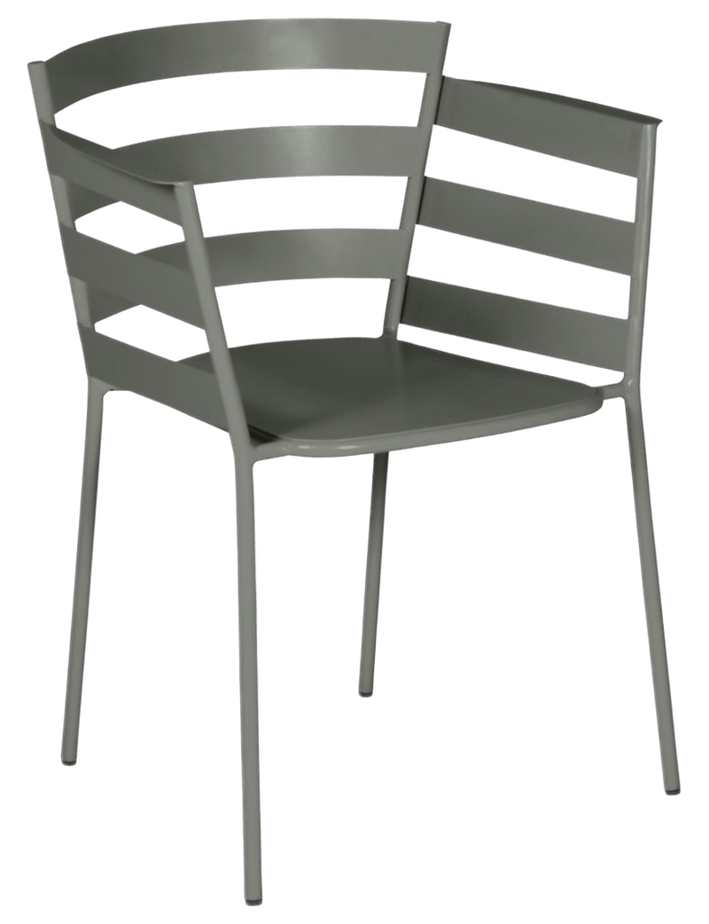 Rythmic Armchair - Set of 2 - Fermob - Outdoor Furniture - Black Cherry - HORNE