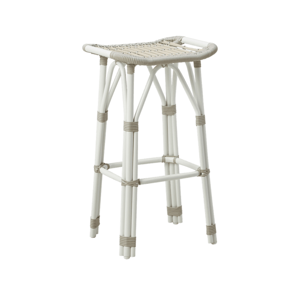 Salsa Bar Stool Exterior - Sika Design - Outdoor Furniture - Dove White - HORNE