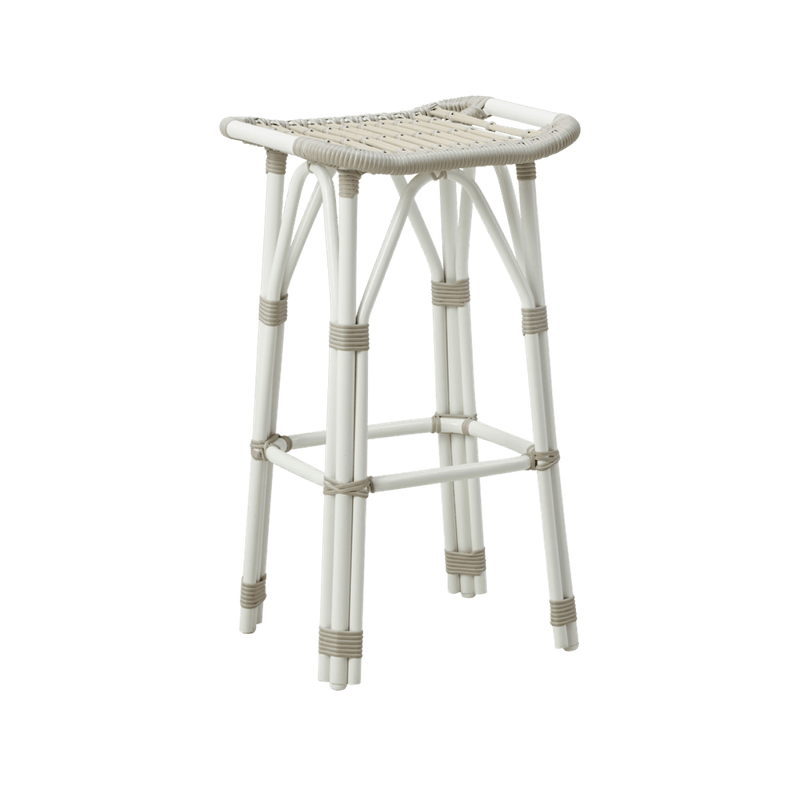 Salsa Bar Stool Exterior - Sika Design - Outdoor Furniture - Dove White - HORNE