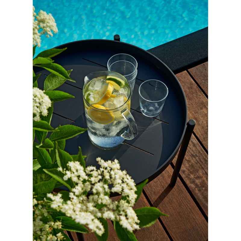 Saltö Lounge Table - Small - Skargaarden - Outdoor Furniture - Charcoal Grey - HORNE