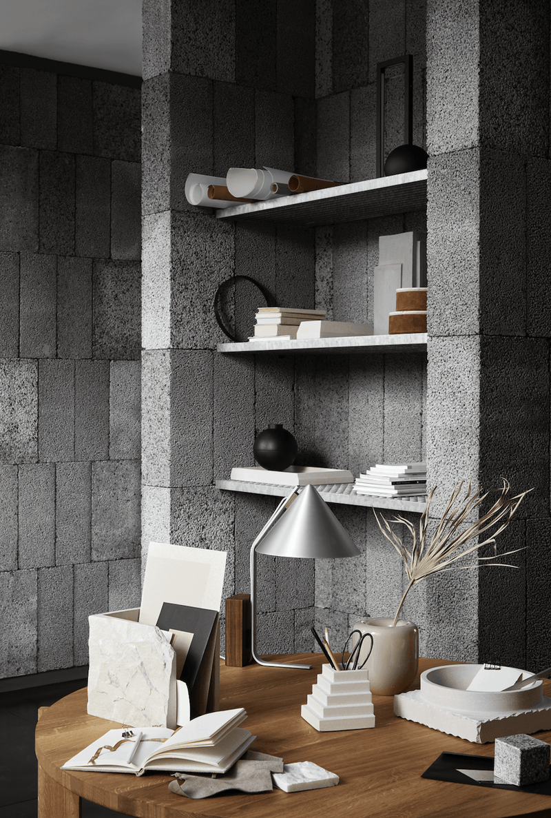 Sandstone Desk Organizer - Kristina Dam - Storage + Organization - Medium - HORNE