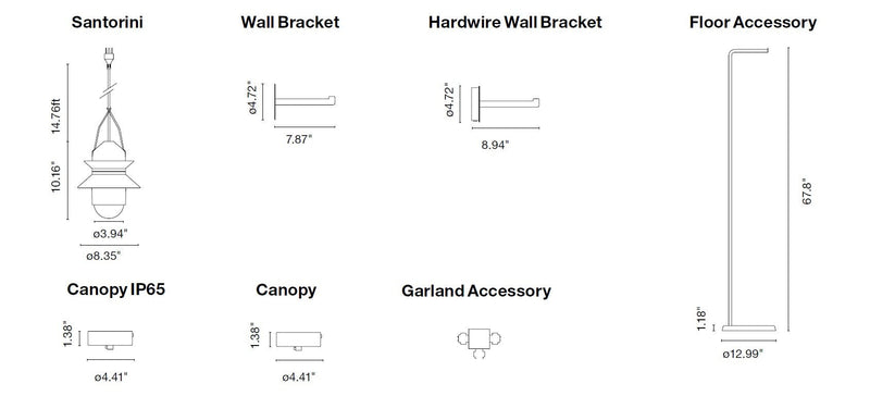 Santorini Outdoor Floor Lamp - Marset - Outdoor Lights - White - HORNE
