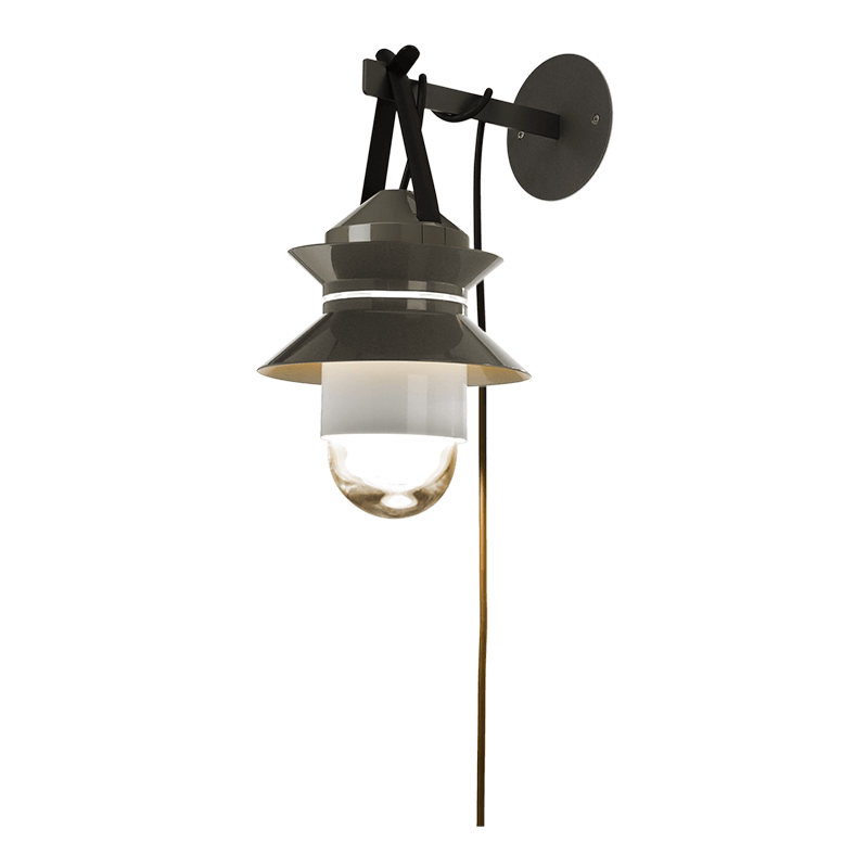 Santorini Outdoor Wall Light - Marset - Outdoor Lights - Gray - HORNE