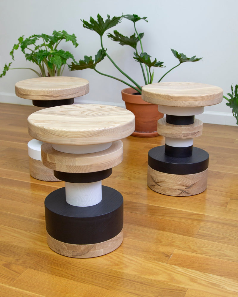 Sass Low Stool - Souda - Stools + Benches + Ottomans - HORNE