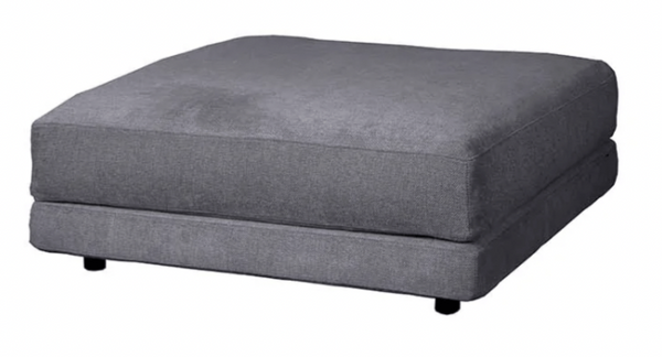 Scale Pouf - Cane Line - Stools + Benches + Ottomans - Ambience Dark Grey - HORNE