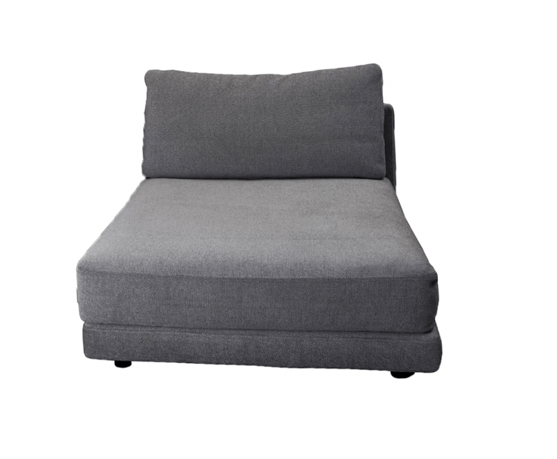 Scale Single Daybed Module - Cane Line - Sofas - Light Grey Ambience - HORNE