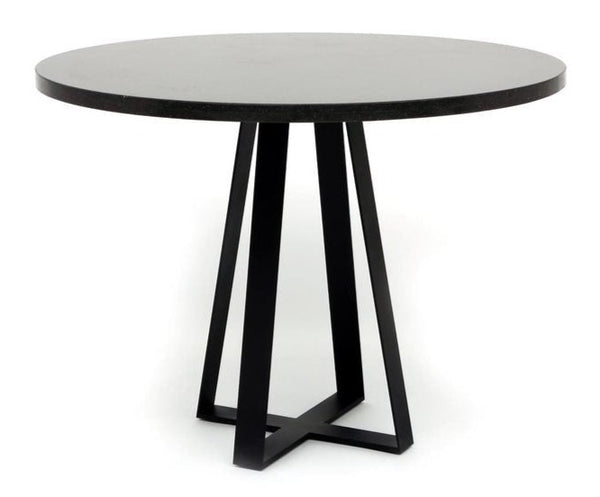 Sea Smoke Bar Table - Artless - Tables + Desks - Belgium Black - 36" dia - HORNE