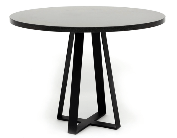 Sea Smoke Counter Table - Artless - Tables + Desks - Belgium Black - 36" dia - HORNE