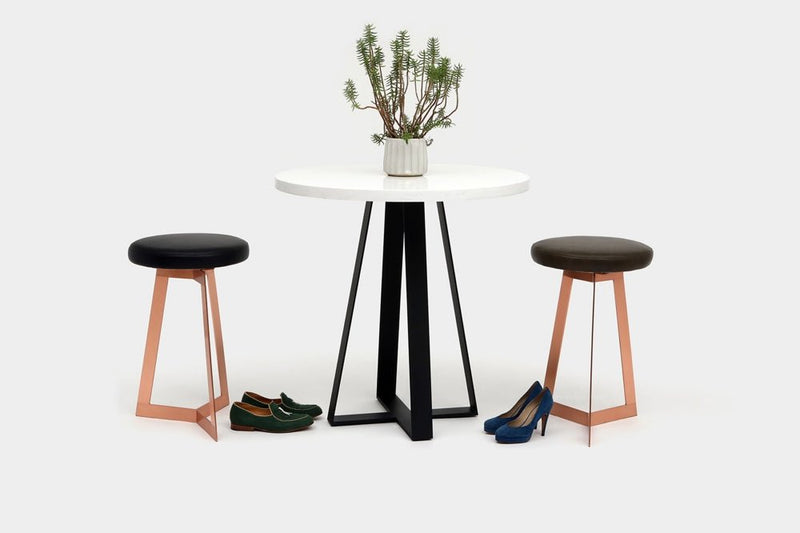 Sea Smoke Counter Table - Artless - Tables + Desks - Belgium Black - 36