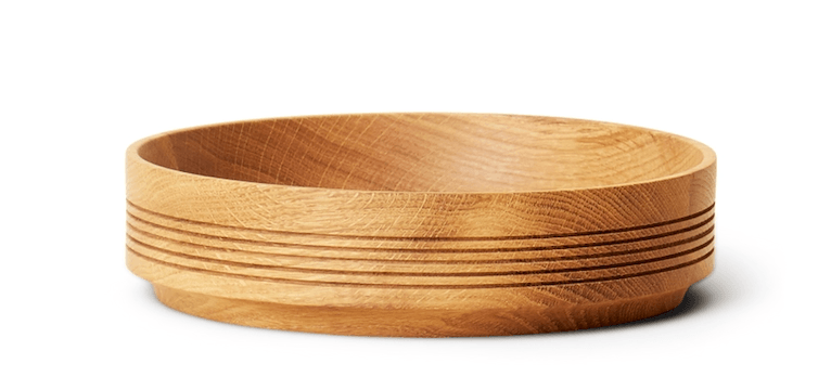 Section Wooden Bowl - Form + Refine - Serveware - HORNE