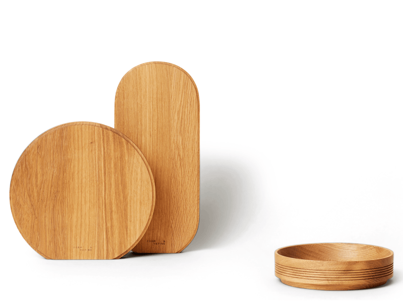 Section Wooden Bowl - Form + Refine - Serveware - HORNE