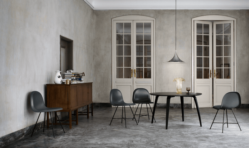 Semi Pendant - Chrome - Gubi - Pendants - Small - HORNE