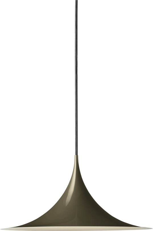 Semi Pendant - Dark Cocoa - Gubi - Pendants - 11.8" - HORNE