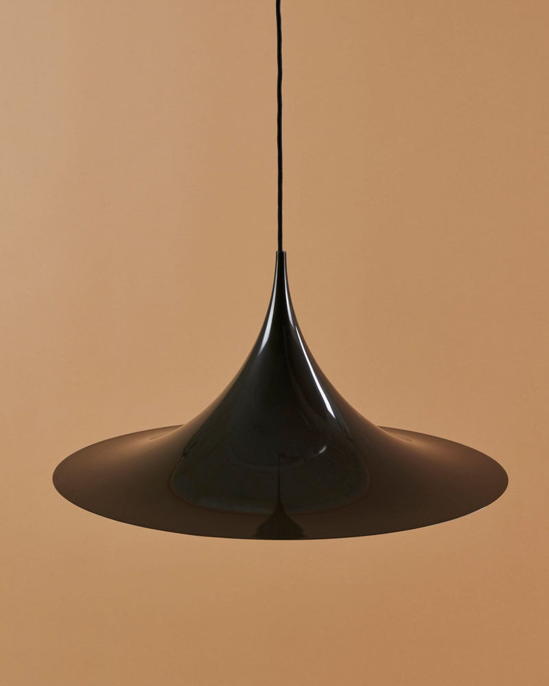 Semi Pendant - Dark Cocoa - Gubi - Pendants - 11.8