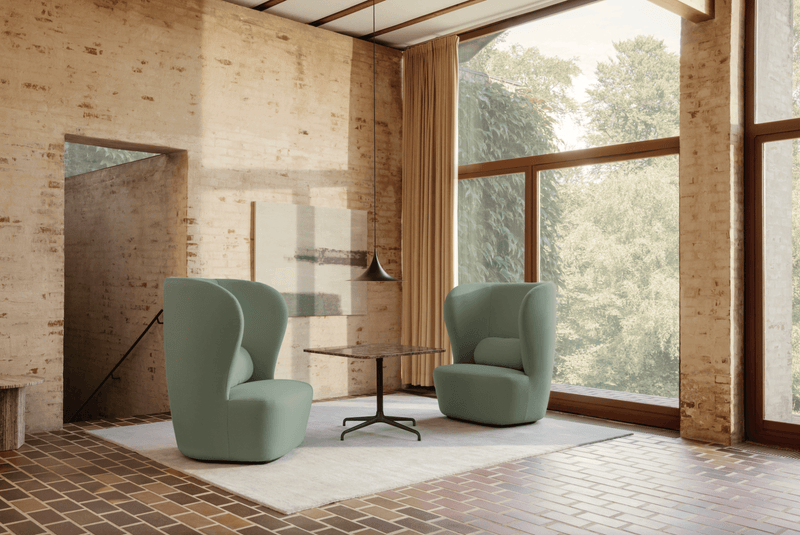 Semi Pendant SM1 - Dusty Blue - Gubi - Pendants - HORNE